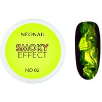 NEONAIL Effect Smoky Color Puder für Nägel Farbe No. 02 Yellow 2 g