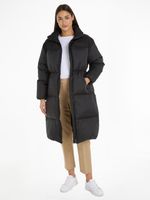 Tommy Hilfiger New York Puffer Maxi Kaput crna