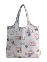 Cath Kidston Shopper torba  svijetloplava / antracit siva / crvena / bijela