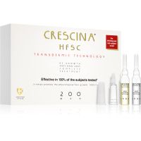 Crescina Transdermic 200 Re-Growth and Anti-Hair Loss nega za spodbujanje rasti in proti izpadanju las za moške 20x3,5 ml