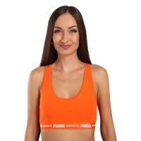 Női sportmelltartó Puma narancs (604022001 023) XL