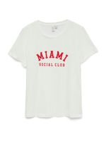 VERO MODA Majica 'VMJIDA'  crvena / bijela