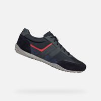 Dark blue men's sneakers Geox Wells - Men's