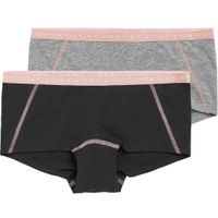 KARI TRAA TINA HIPSTER 2PK Дамски спортни бикини, черно, размер