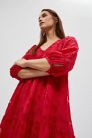 Marisse Women's Dress L-Su-4021 Strawberry