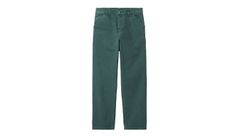 Carhartt WIP Single Knee Pant Botanic Muži - Kalhoty Carhartt WIP - Modrá - I026463_1D7_FH-30 - Size: 30