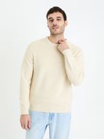 Celio Gexter Pullover Weiß