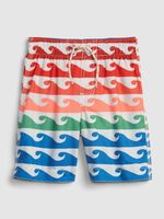 GAP Badeshorts für Kinder Blau Rot