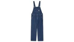 Carhartt WIP W' Bib Overall Straight Blue Dámske - Nohavice Carhartt WIP - Modrá - I031250_01_06-XS - Size: XS