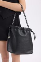 DEFACTO Women's Faux Leather Shoulder Bag