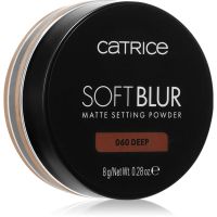Catrice Soft Blur Matte sypki puder utrwalający odcień 060 Deep 8 g