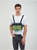 Green and Black Men's Diesel Bag - Men's