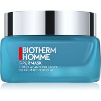 Biotherm Homme T - Pur Blue Face Clay Reinigungsmaske Spendet der Haut Feuchtigkeit und verfeinert die Poren 50 ml