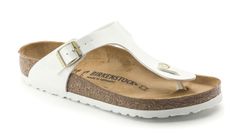 Birkenstock Gizeh BF Patent White Regular Fit Žene - Sandale Birkenstock - Bijela - 1005299-2.5 - Size: 2.5