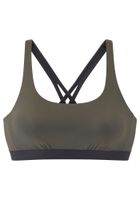 s.Oliver Bikini gornji dio  kaki / crna