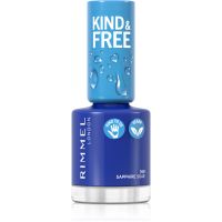 Rimmel Kind & Free βερνίκι νυχιών απόχρωση 169 Sapphire Soar 8 ml