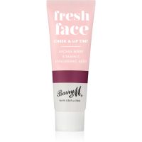 Barry M Fresh Face multifunkcionális smink ajkakra és arcra árnyalat Blackberry 10 ml