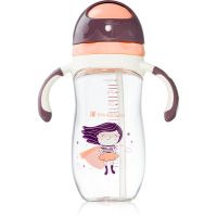 Kikkaboo Sippy Cup with Straw чашка з трубочкою 12 m+ Supergirl 300 мл