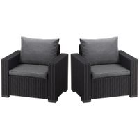 Ambia Garden SADA LOUNGE KRESIEL, plast, textil