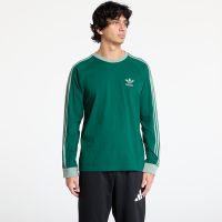 Μπλουζάκι adidas Adicolor Classics 3-Stripes Longsleeve T-Shirt Collegiate Green XXL