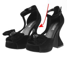 buty do pięta damskie - POŠKOZENÉ - NNM - MY1033 37