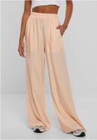 Women's Wide Leg Trousers - Apricot