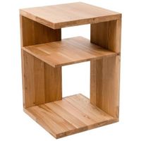 PRÍRUČNÝ STOLÍK, divoký dub, divoký dub