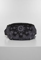 Bandana Print Hip Bag Black