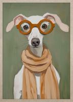 Obraz Dog In Glasses 70X50