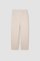 DEFACTO Elastic Waist Linen Blend Harem Trousers