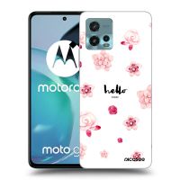 Silikónový prehľadný obal pre Motorola Moto G72 - Hello there