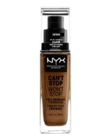 NYX Professional Makeup tekoča podlaga - Can't Stop Won't Stop Full Coverage Foundation - Sienna (CSWSF17.5)