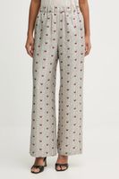 MM by Max Mara pantaloni de mătase PIOVRA