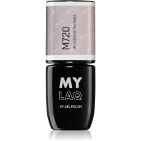 MYLAQ UV Gel Polish lakier hybrydowy do paznokci odcień My Creamy Pudding 5 ml