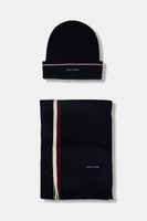 Tommy Hilfiger Čiapka a šál s prímesou vlny Tommy Hilfiger