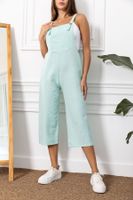 armonika Women's Outdoor Mint Gardener Jumpsuit