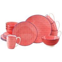 Creatable KOMBINOVANÝ SERVIS Mediterran Rot 16-dielne