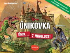 Únikovka - Únik... z minulosti (Originálna únikovka pre deti (Spojené stránky s tajomnými úlohami)) - kniha z kategorie Beletrie pro děti