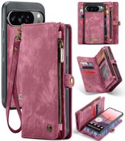 WALLET Zaščitni ovitek z denarnico 2v1 za Google Pixel 10 Pro XL rdeč