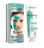 Revuele маска за лице - Green Mask Relaxing Cryo Effect