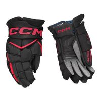 Rukavice CCM Jetspeed FT8 SR, čierna-červená, Senior, 14"