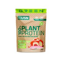 Ultimate Sports Nutrition USN 100% Plant Protein - 900g - Strawberry - Odżywki około treningowe