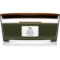 Woodwick Frasier Fir dišeča sveča z lesenim stenjem (hearthwick) 453.6 g