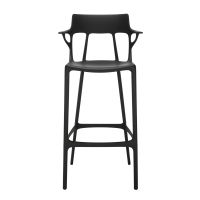 A.I Stool Recycled  75 černá Kartell