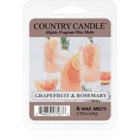 Country Candle Grapefruit & Rosemary vosek za aroma lučko 64 g