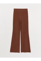 LC Waikiki Women's Elastic Waist Plain Knitwear Trousers