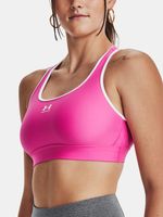 Under Armour UA HG Armour Mid Padless Sport Sutien Roz