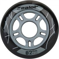 Zealot 82-83A WHEELS 4PACK Комплект  от меки предпазители  за кънки, черно, размер