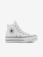 Converse Chuck Taylor All Star Lift Platform Leather Спортни обувки Byal