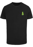 Merchcode Majica 'Christmas Vibes'  zelena / crvena / crna